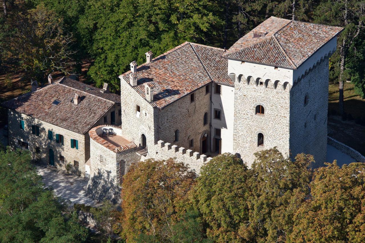 Castello Di Magrano Guest House Carbonesca Bagian luar foto
